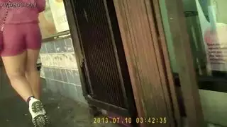 ملابس مهنية، رغبات قذرة: شرجي وعنيف